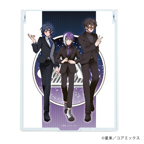 『ガチ恋粘着獣 ~ネット配信者の彼女になりたくて~』デカキャラミラー 01/コスモ&スバル&ギンガ